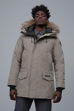 Chamarras Canada Goose Hombre Mexico - Langford Abrigos Black Label Beige YC4637582